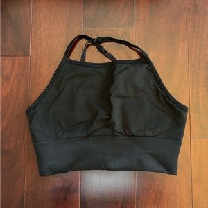 Lululemon Ebb to Street Bra Long Line - Black